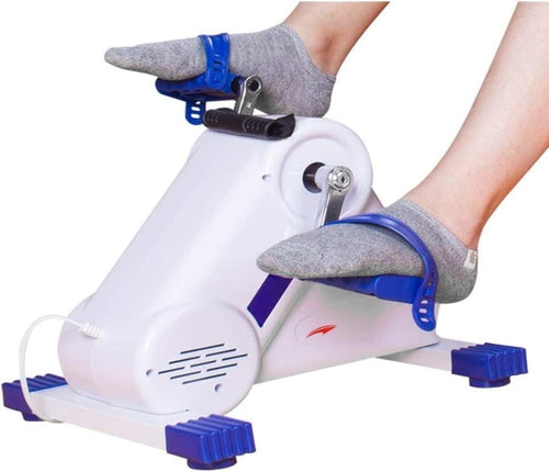 Foldable Mini Recumbent Exercise Bike Compact Home Pedal Trainer Portable - Kwikley