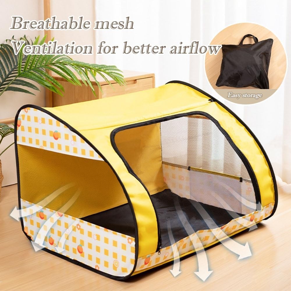 Foldable Pet Playpen Small Cat Dog Crate Portable Indoor Outdoor Travel Tent - Kwikley