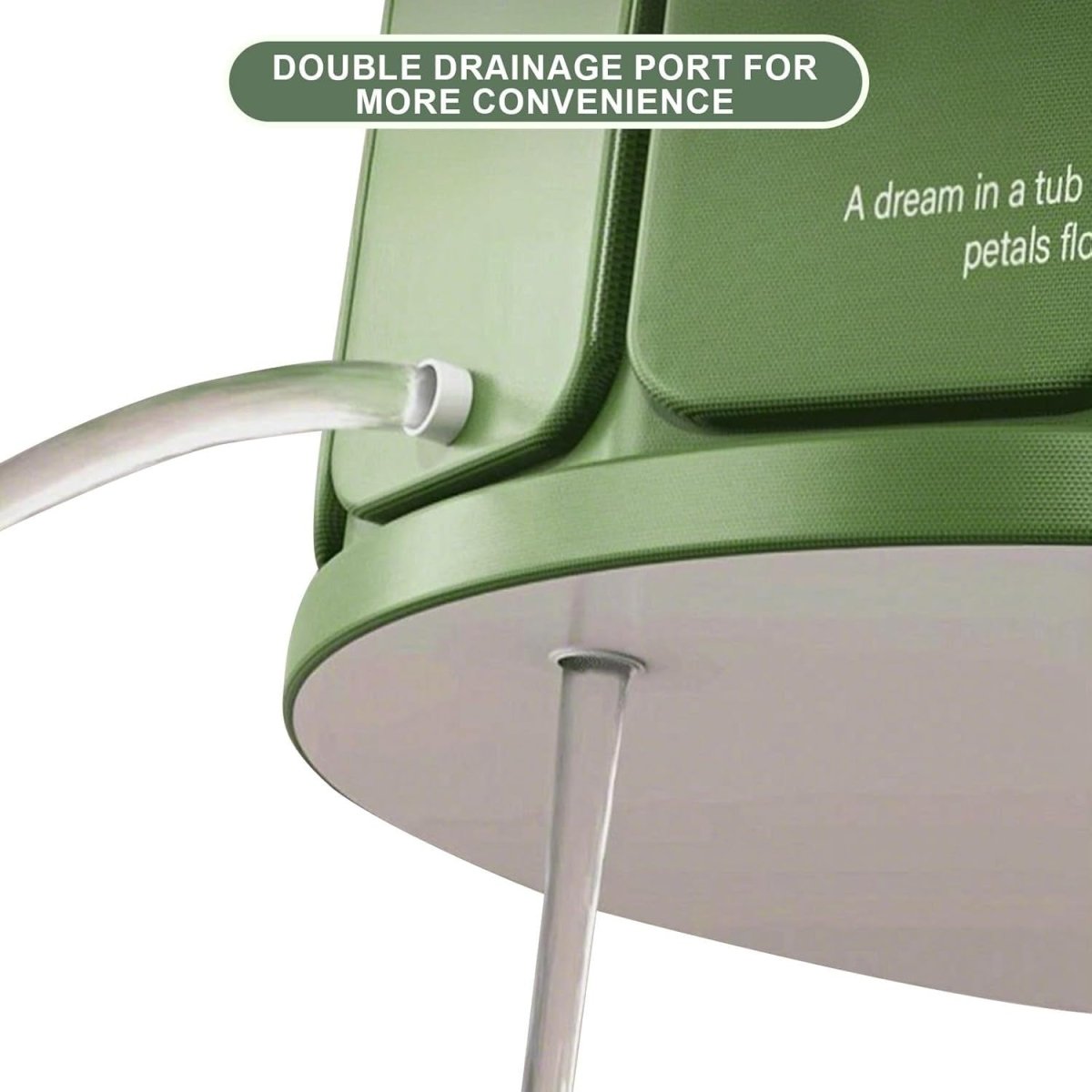 Foldable Portable Adult Bathtub – 65x70cm Hot & Ice Soaking Tub - Kwikley