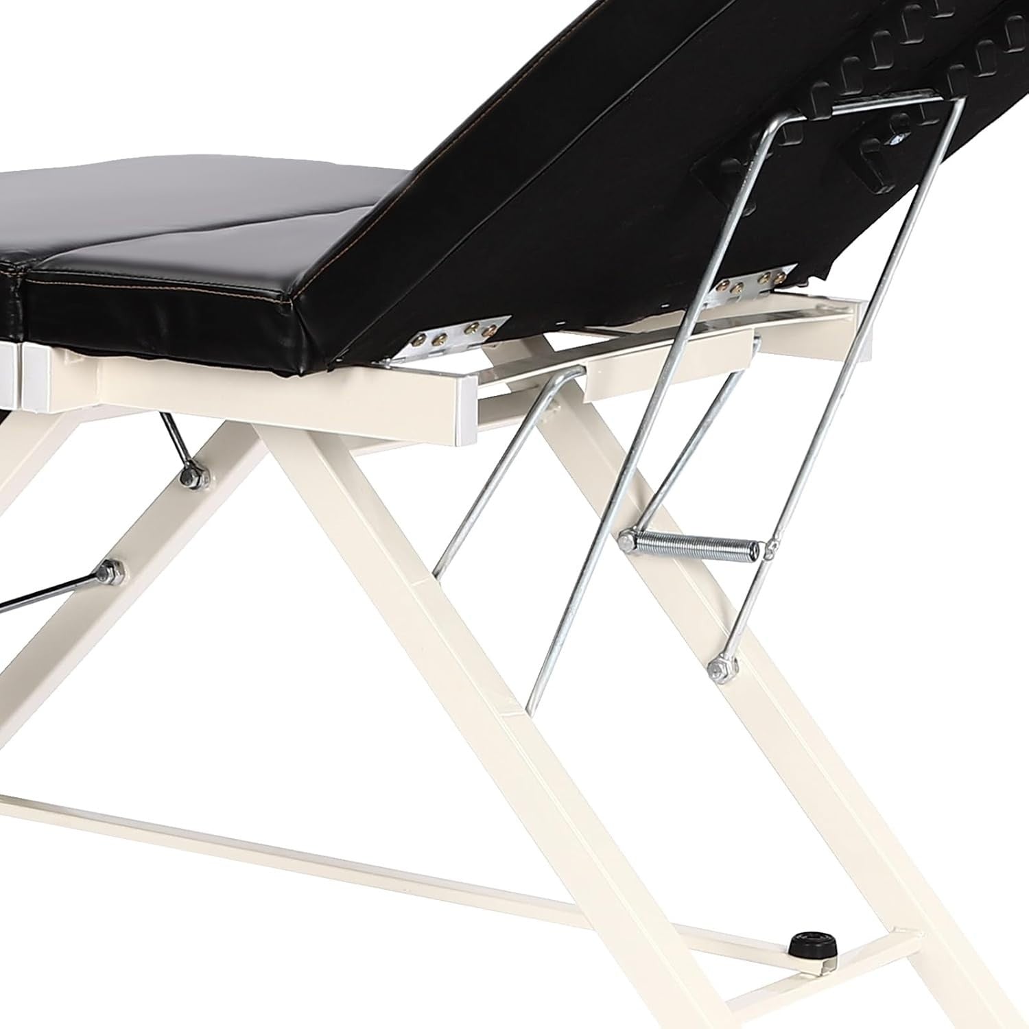 Foldable Portable Massage Bed Beauty Salon Lash Tattoo Table Black 182cm - Kwikley