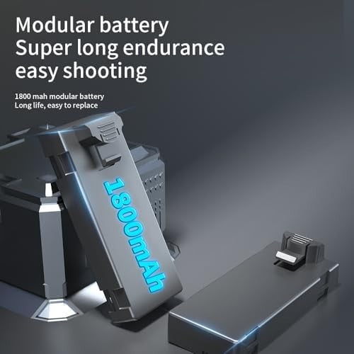 Foldable RC Drone with 2K HD Camera FPV Live Video Brushless Motor - Kwikley