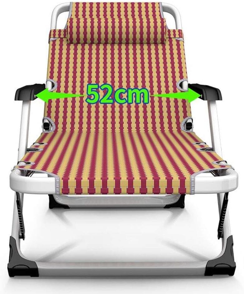 Foldable Reclining Outdoor Sun Lounger Daybed with Breathable Fabric - Kwikley