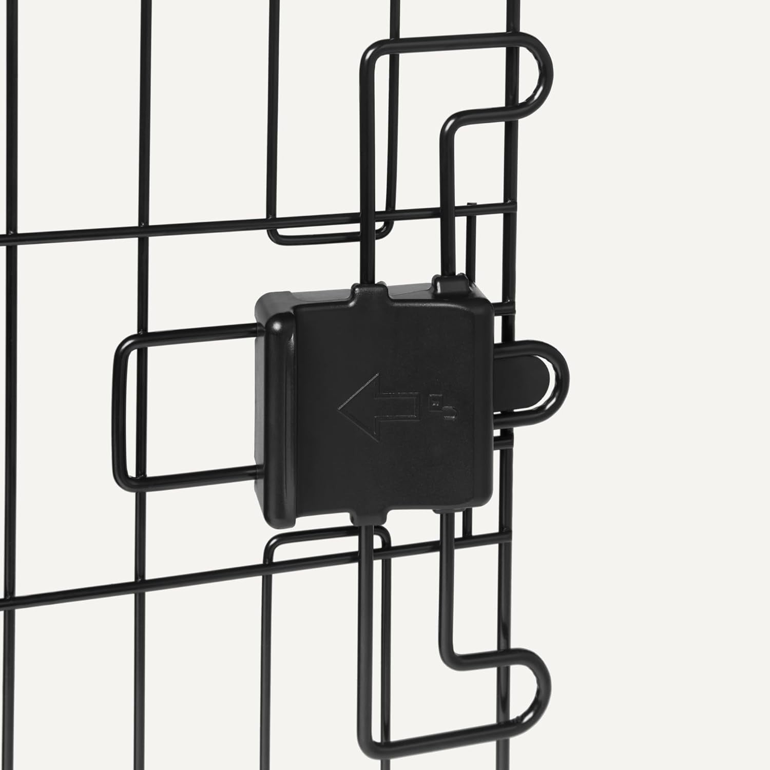Foldable Small Metal Dog Crate with Tray – Secure Indoor Cage 46cm - Kwikley