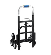 Foldable Stair Climber Sack Truck 190kg Heavy Duty Carbon Steel 3 - Wheel Cart - Kwikley