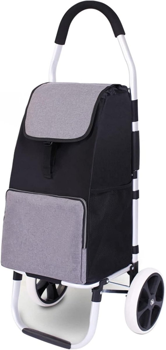 Foldable Stair Climbing Grocery Cart Large Capacity Trolley Eco - Friendly - Kwikley