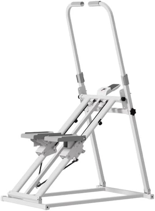 Foldable Stair Stepper Climber LCD Adjustable Height Full Body Workout - Kwikley