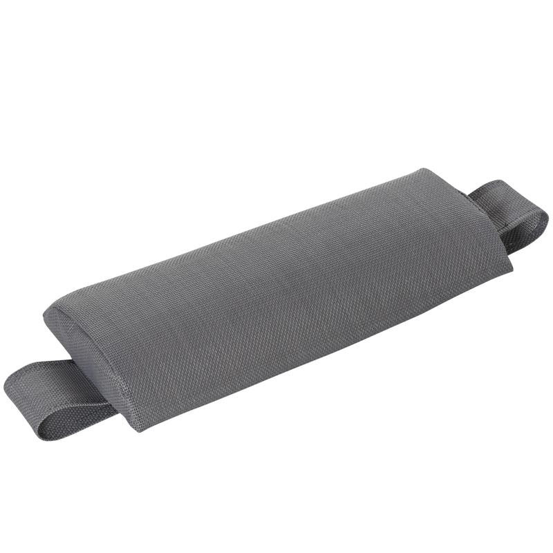 Foldable Sun Lounger Recliner Bed 5 - Position Grey Camping Chair Cot - Kwikley