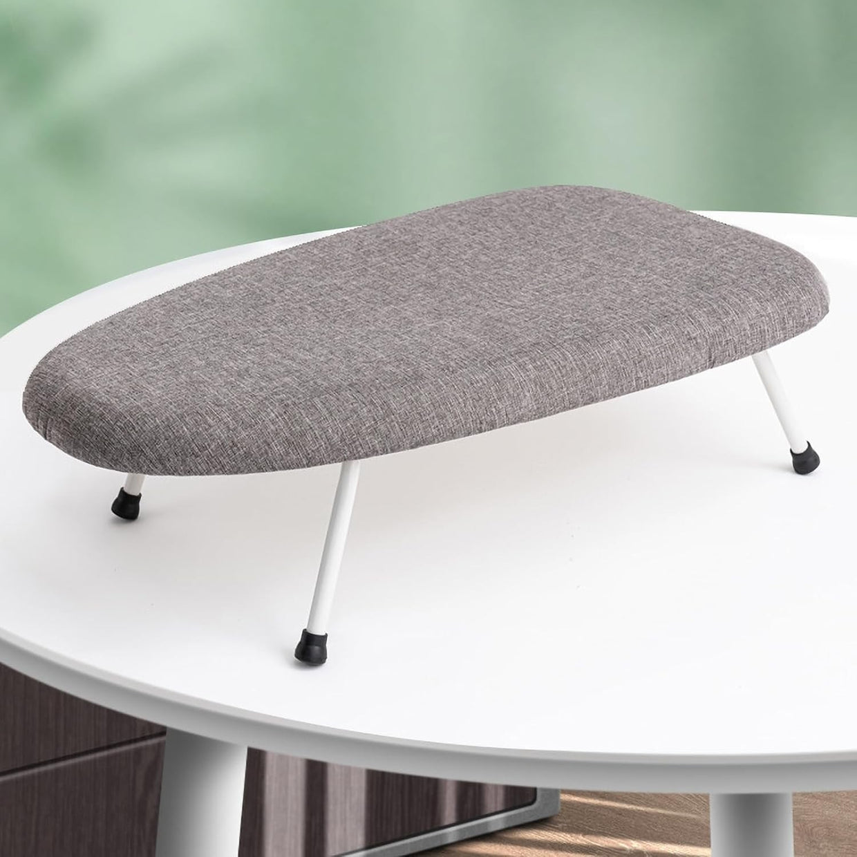 Foldable Tabletop Ironing Board with Legs Detachable Washable Cover - Kwikley