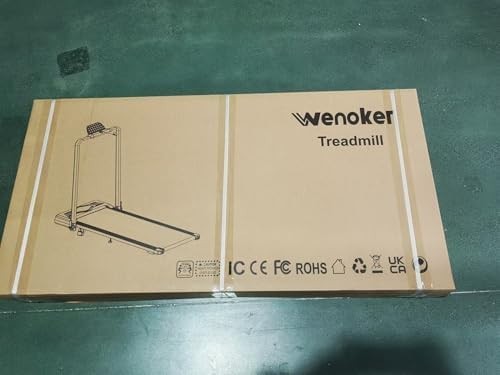 Foldable Under Desk Treadmill 12km/h Incline LED Display Remote Control - Kwikley
