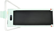 Foldable Under Desk Treadmill 2 - in - 1 LED Display Bluetooth Green - Kwikley