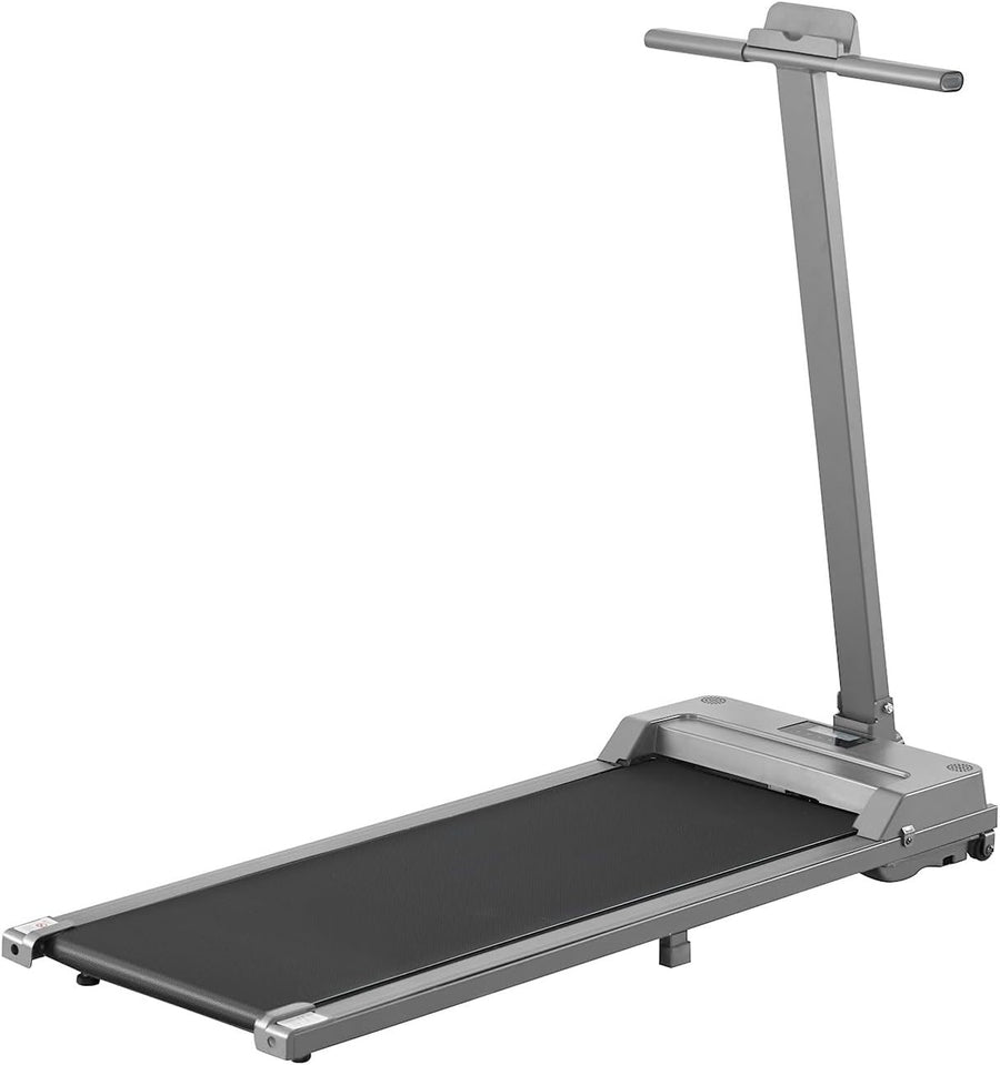 Foldable Under Desk Treadmill 2.5HP LED Display Home Office Gym Pad - Kwikley