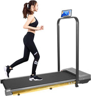 Foldable Under Desk Treadmill with Incline, App Control & Bluetooth Speaker - Kwikley