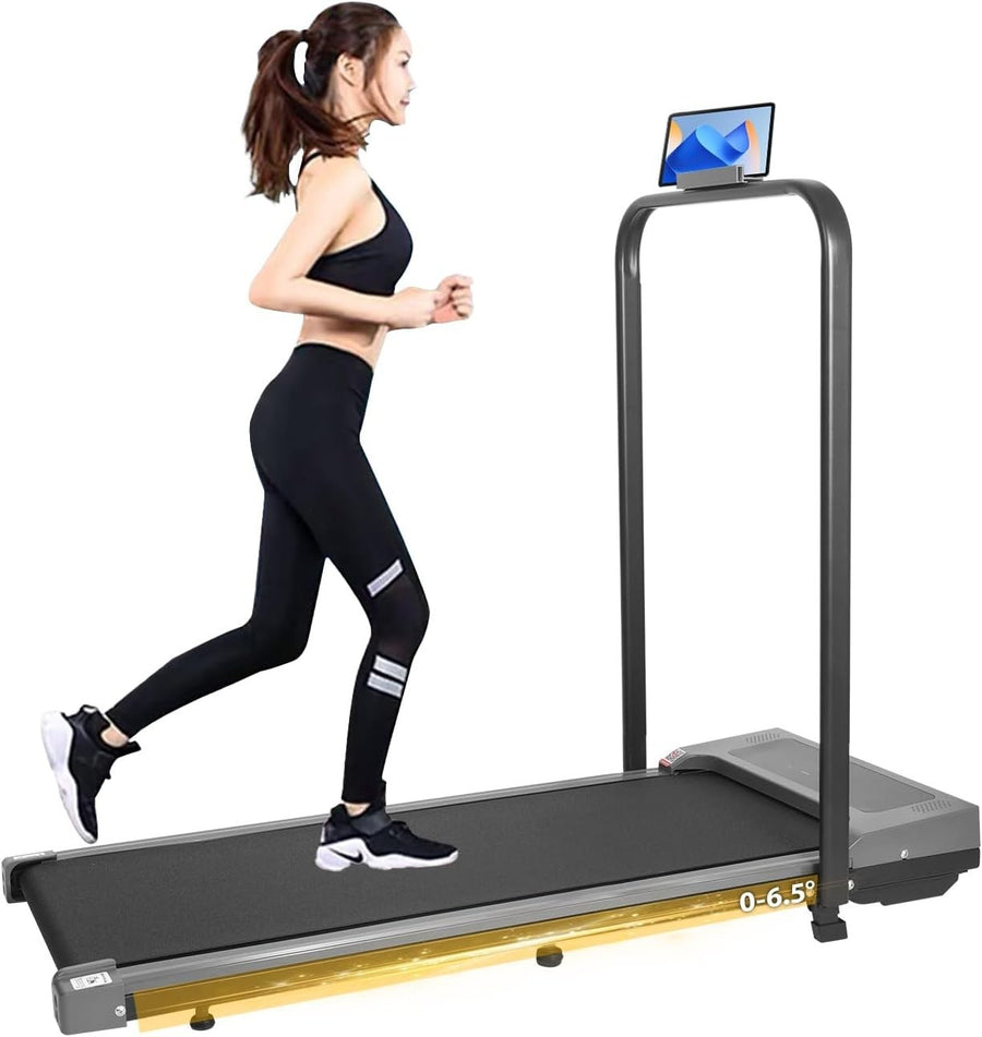Foldable Under Desk Treadmill with Incline, App Control & Bluetooth Speaker - Kwikley