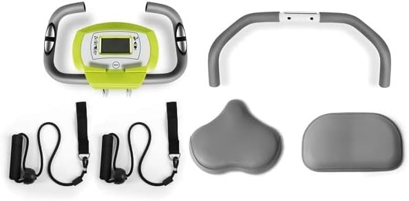 Foldable Upright & Recumbent Exercise Bike w/ Pulse Sensor & Arm Bands - Kwikley