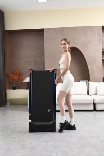 Foldable Walking Pad 2HP Slim Under Desk Treadmill 6km/h Compact Portable Home - Kwikley