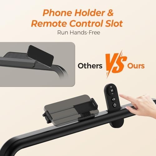 Foldable Walking Pad Treadmill 9% Incline 2.5HP Wide Belt Handle Home Office - Kwikley