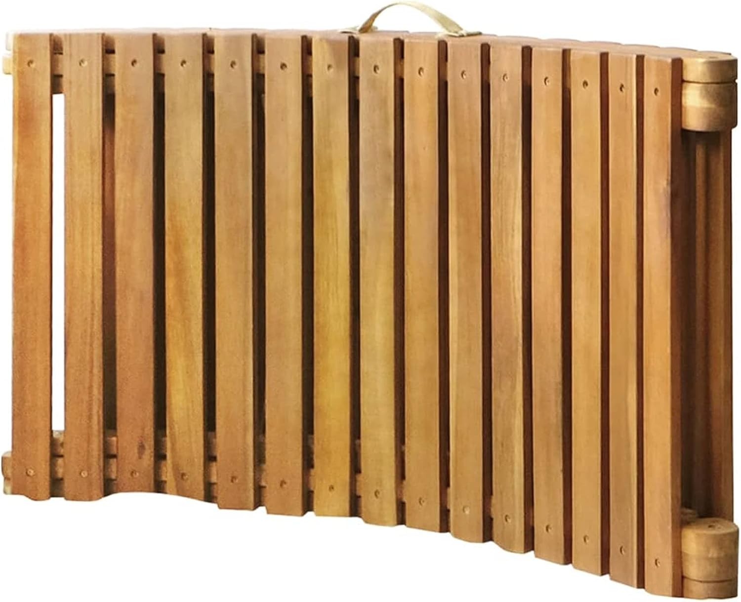 Foldable Wooden Sun Loungers Set – Waterproof Acacia Patio Daybeds 2pcs - Kwikley