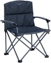 Folding Camping Chair Portable Outdoor Seat with Armrest & Durable Steel Frame - Kwikley