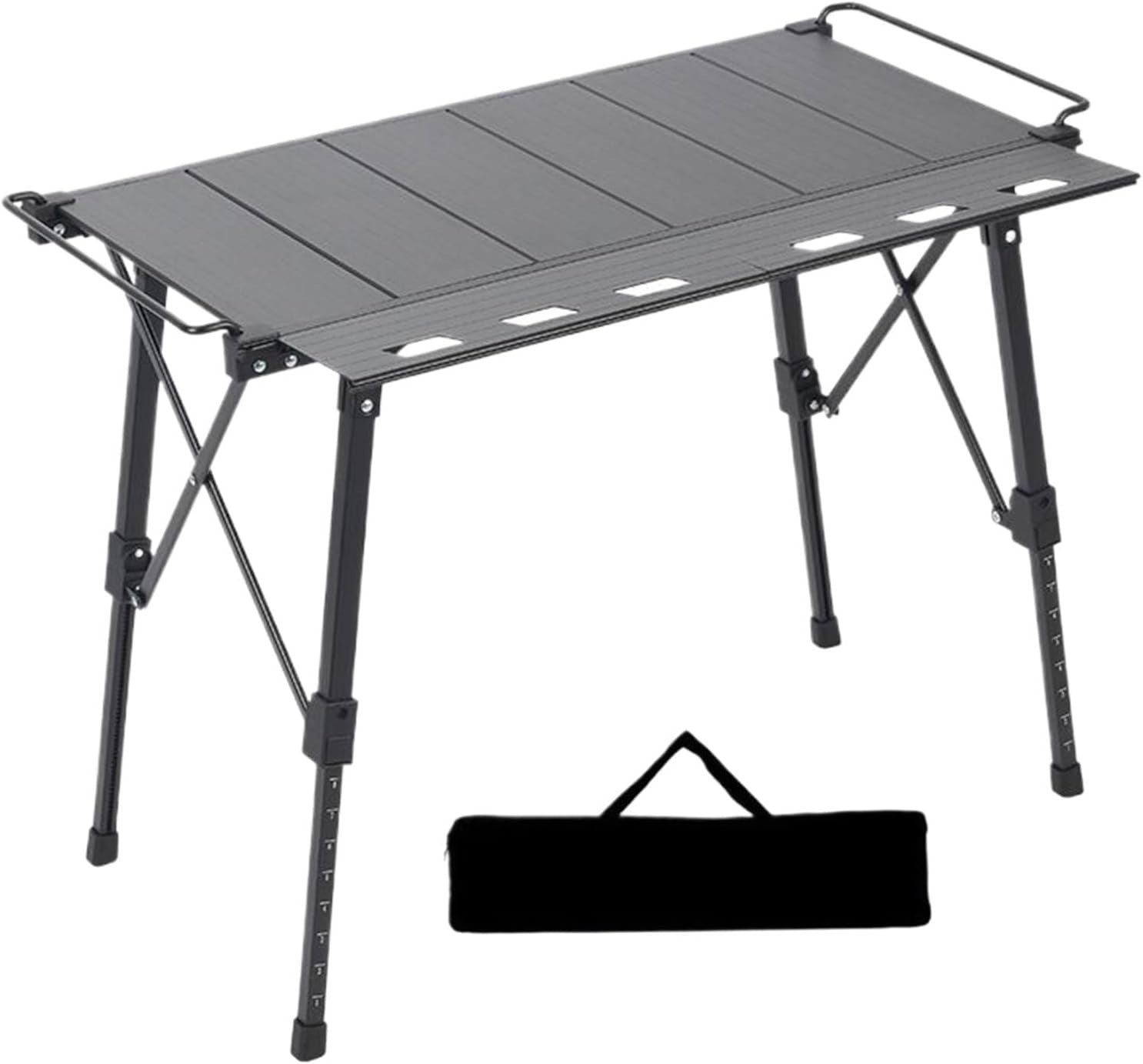 Folding Camping Table BBQ Outdoor Cook Station Lightweight Waterproof - Kwikley