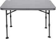 Folding Camping Table Large Adjustable Height Aluminium Outdoor BBQ - Kwikley