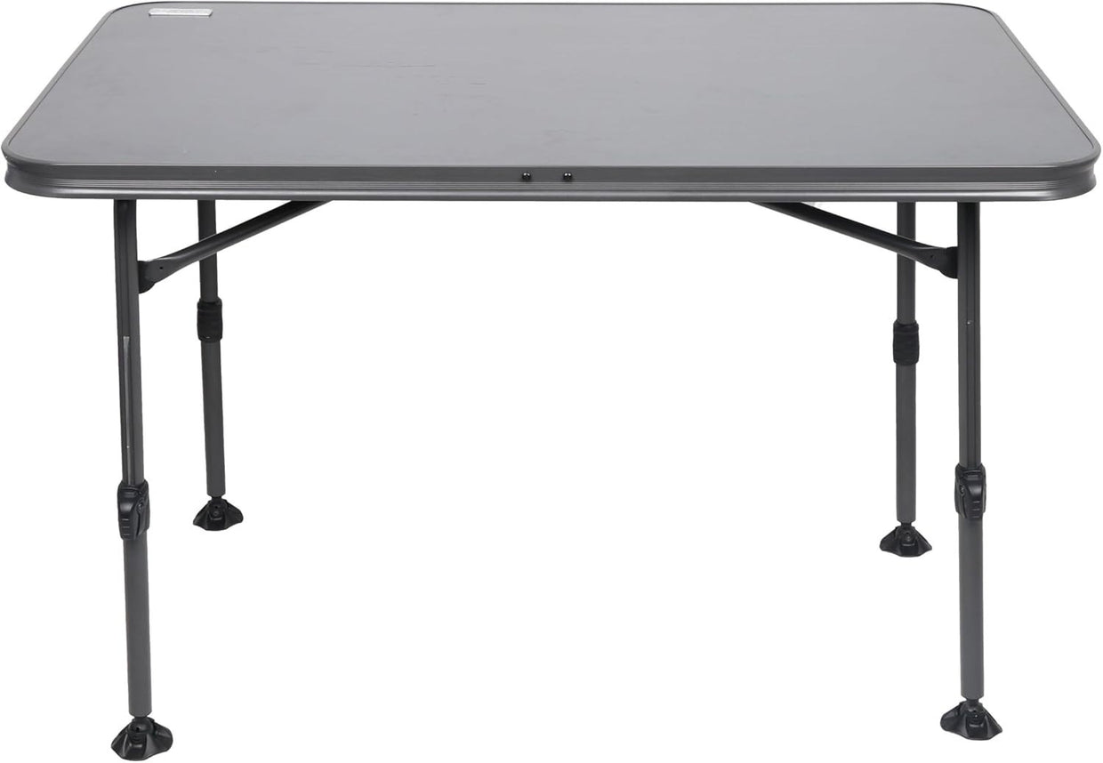 Folding Camping Table Large Adjustable Height Aluminium Outdoor BBQ - Kwikley