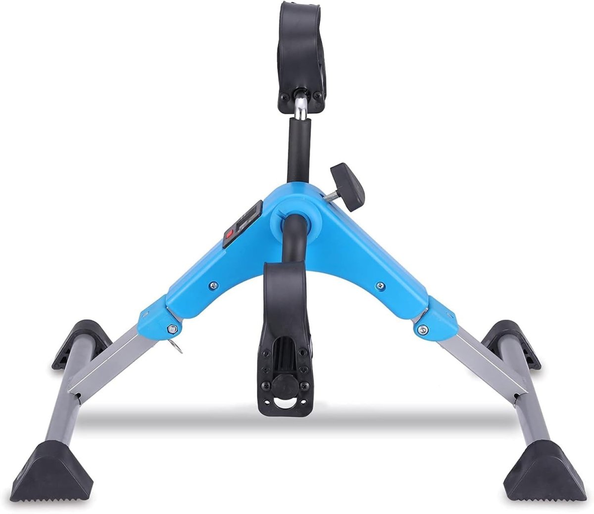 Folding Electric Pedal Exerciser LCD Seated Rehab Arm Leg - Kwikley