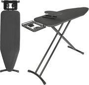 Folding Ironing Board 110x30cm Heat Resistant Adjustable Iron Rest - Kwikley