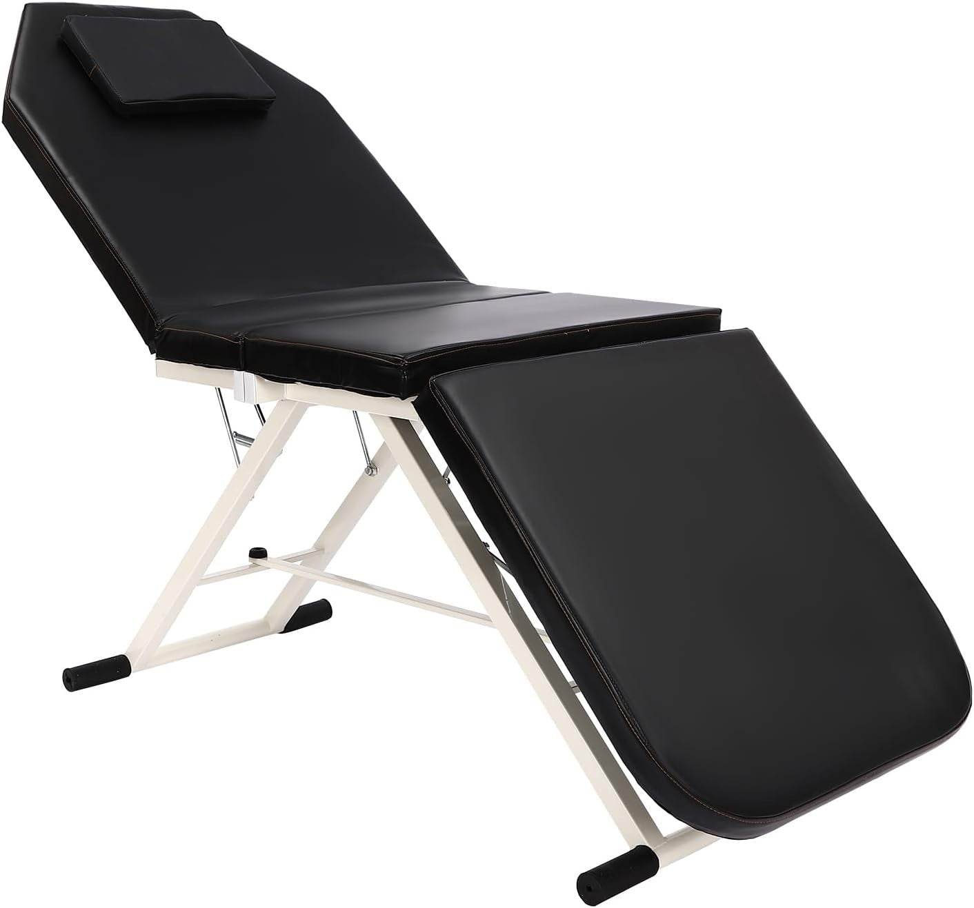 Folding Massage Table Portable Adjustable Beauty Therapy Bed With Headrest - Kwikley