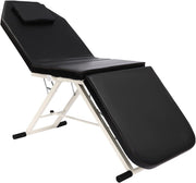 Folding Massage Table Portable Adjustable Beauty Therapy Bed With Headrest - Kwikley