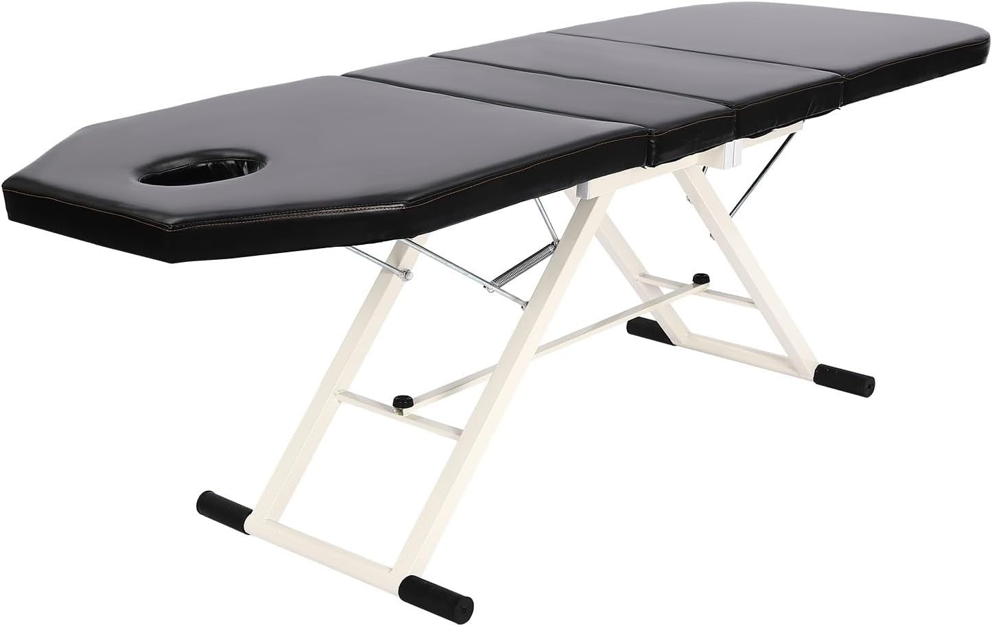 Folding Massage Table Portable Adjustable Beauty Therapy Bed With Headrest - Kwikley