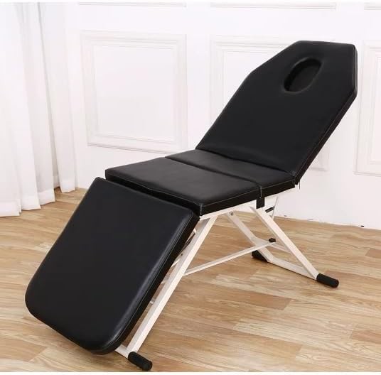 Folding Massage Table Portable Adjustable Beauty Therapy Bed With Headrest - Kwikley