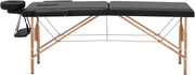 Folding Massage Table Portable Therapy Spa Bed Adjustable Height 630–860mm - Kwikley