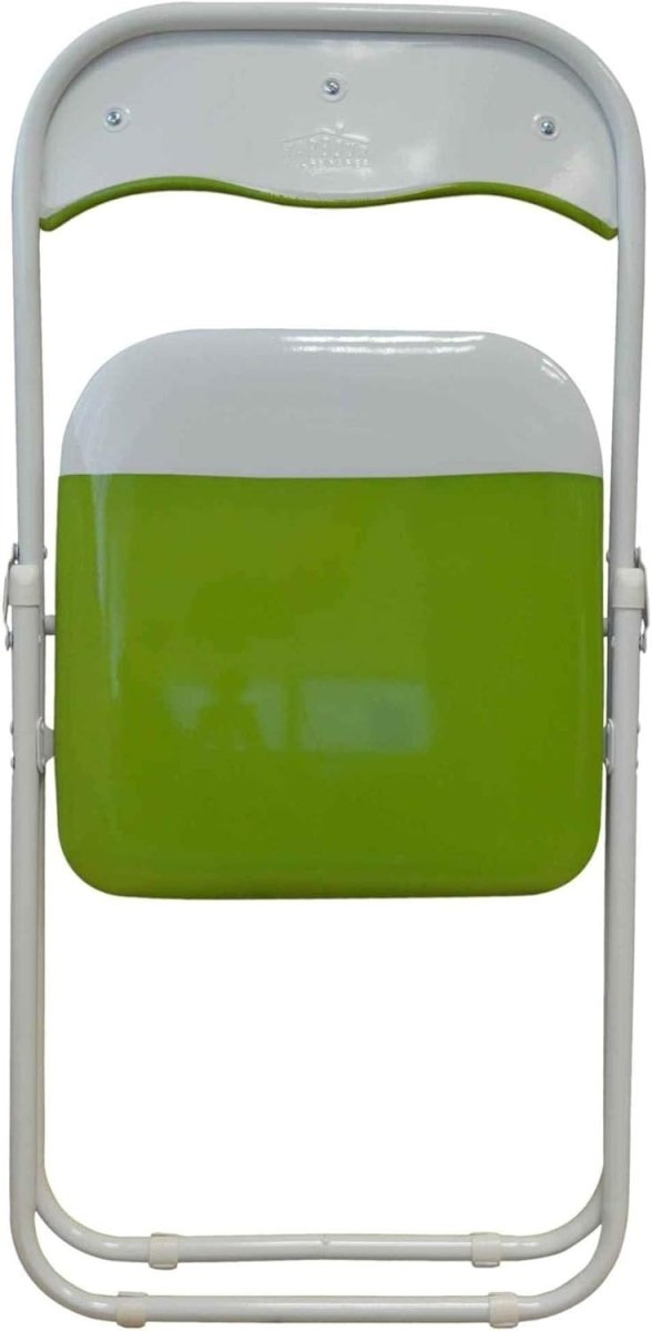 Folding Padded Chair Set of 2 Metal Frame Space Saving Kitchen Office - Kwikley