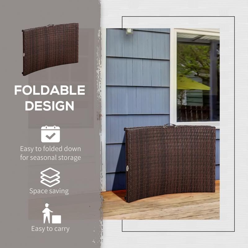 Folding Rattan Sun Lounger Outdoor Recliner Bed with Cushion Pillow - Kwikley
