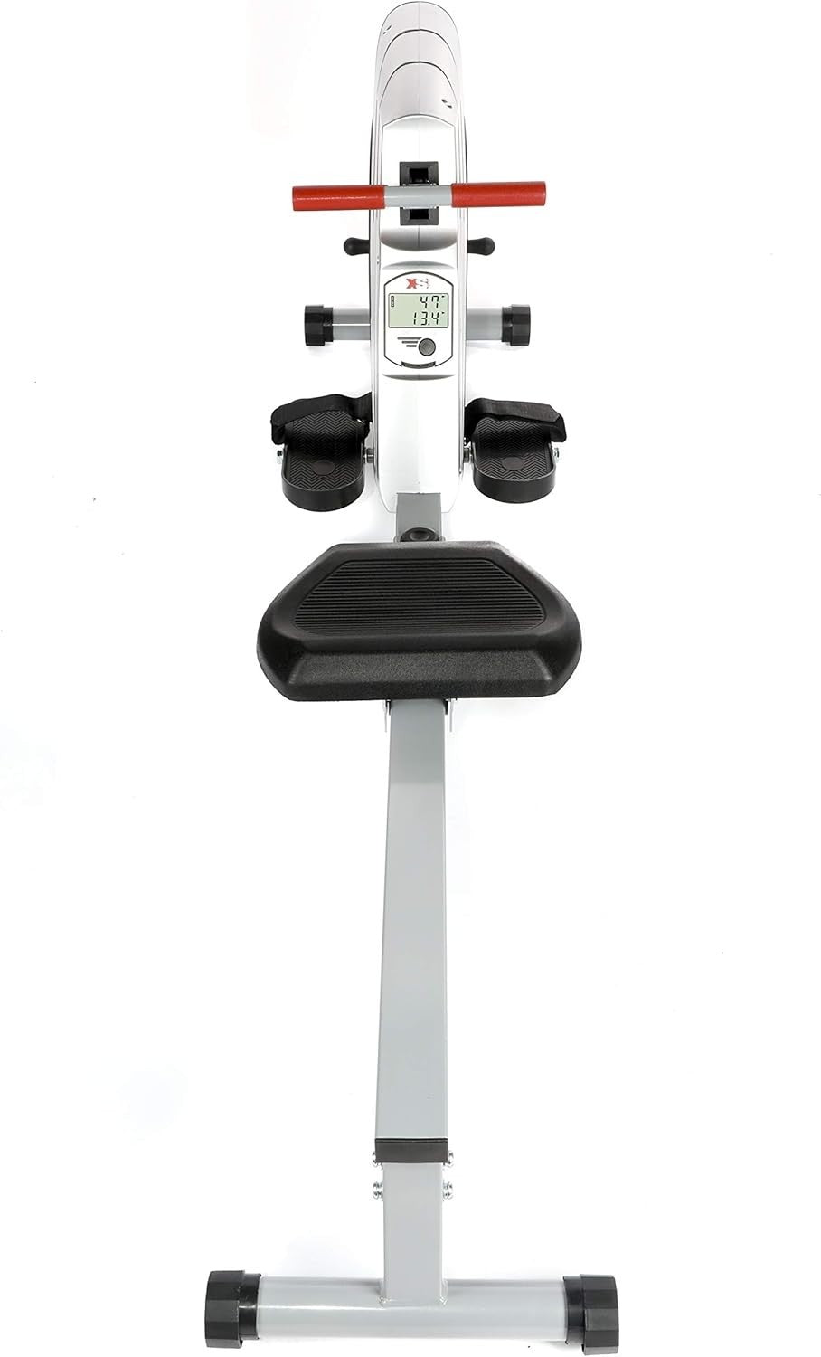 Folding Rowing Machine Adjustable Elastic Resistance Quiet Rower LCD Home 100KG - Kwikley