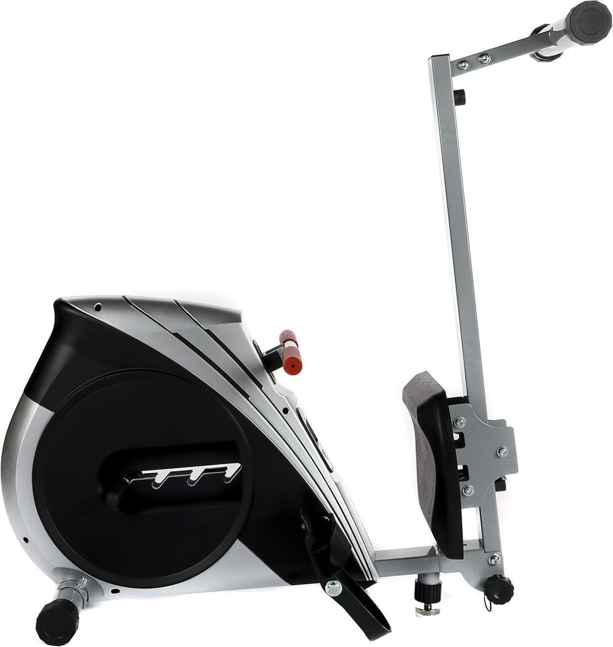 Folding Rowing Machine Adjustable Elastic Resistance Quiet Rower LCD Home 100KG - Kwikley