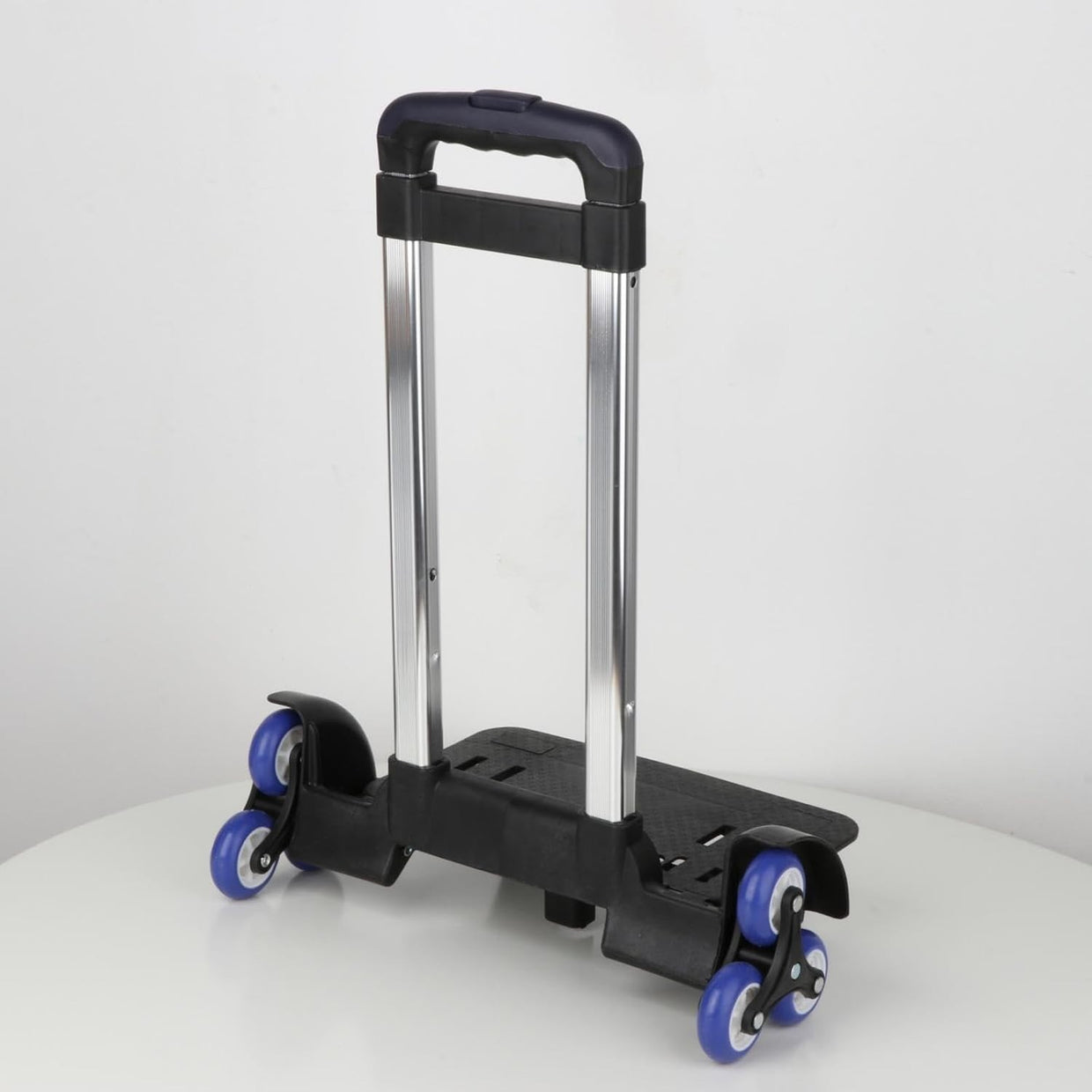 Folding Stair Climber Hand Truck 6 - Wheel Aluminium Trolley Lightweight Black - Kwikley