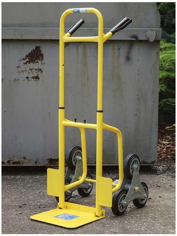 Folding Stair Climber Sack Truck 150kg Heavy Duty Telescopic Hand Trolley - Kwikley