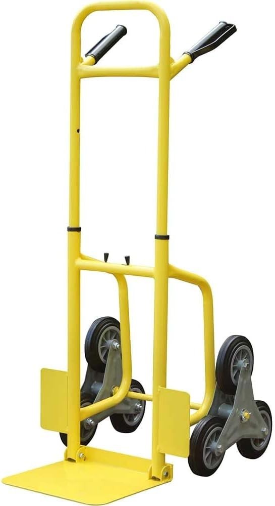 Folding Stair Climber Sack Truck 150kg Heavy Duty Telescopic Hand Trolley - Kwikley