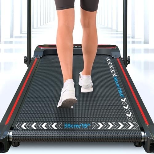 Folding Under Desk Treadmill 3 - in - 1 w/ Incline, LED & Remote Control - Kwikley