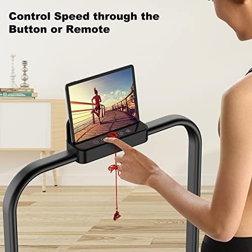 Folding Walking Pad Treadmill 2.5HP 10km/h Wide Belt Shock Absorb Home Office - Kwikley