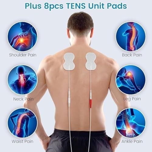 Foot & Leg Circulation Booster EMS TENS Massager Pain Relief Therapy - Kwikley