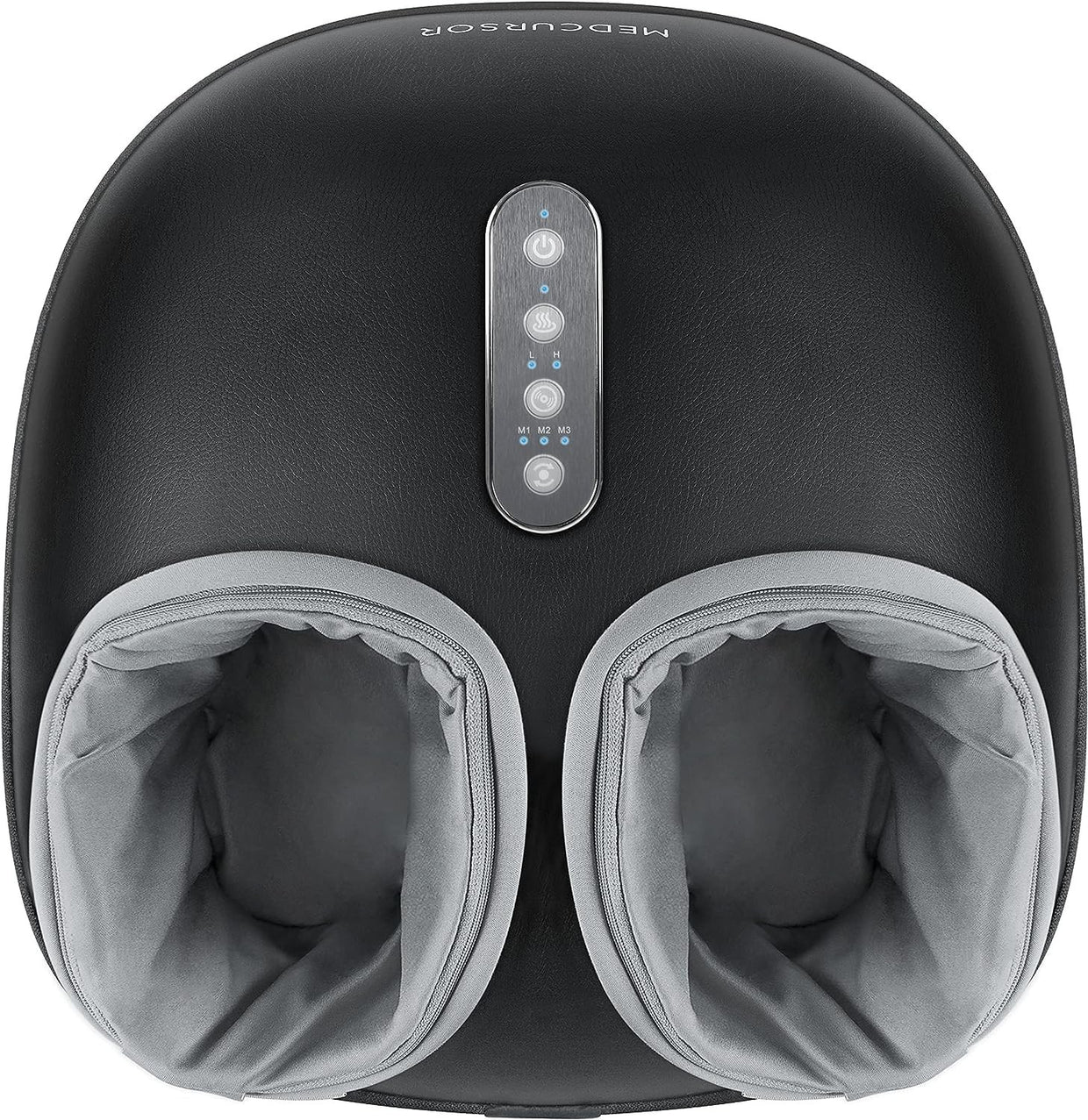 Foot Massager Machine Heated Shiatsu Deep Kneading Air Compression UK - Kwikley