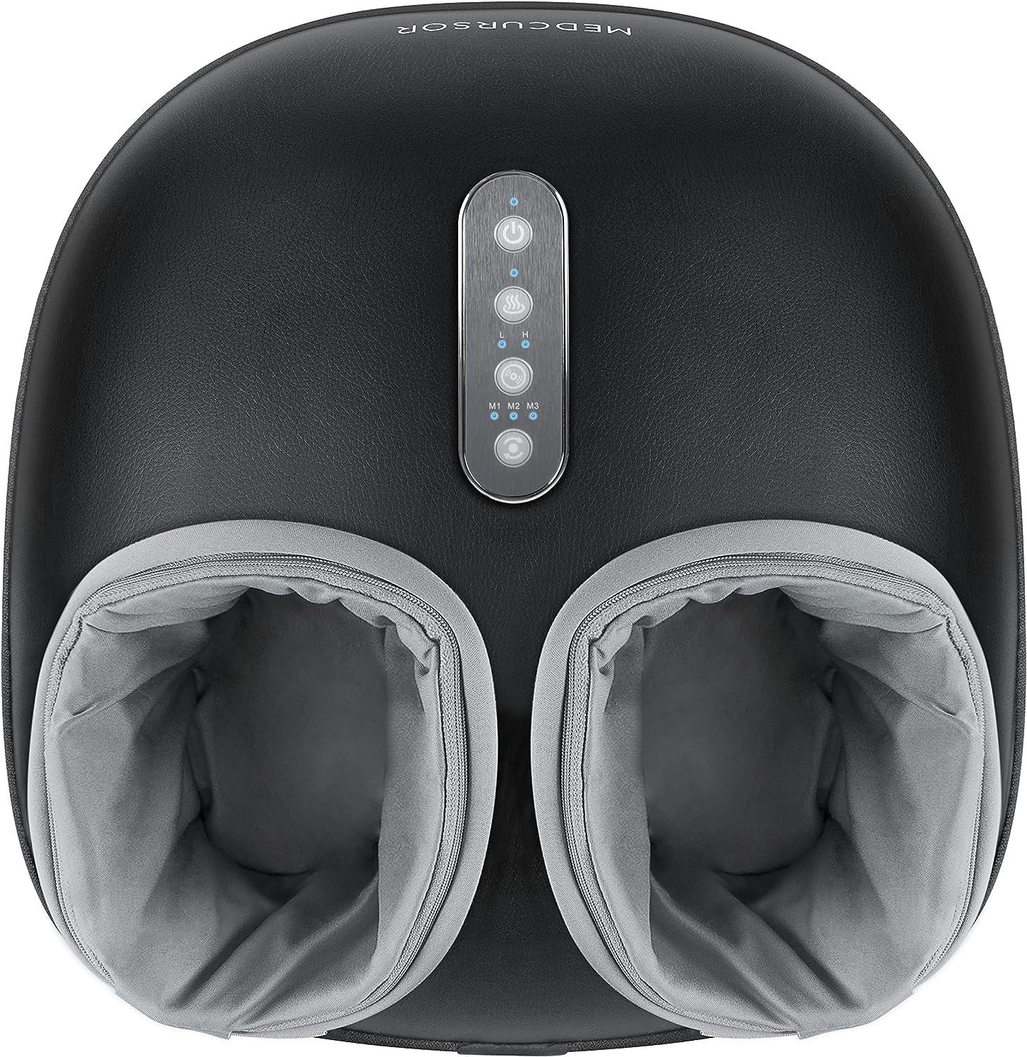 Foot Massager Machine Heated Shiatsu Deep Kneading Air Compression UK - Kwikley