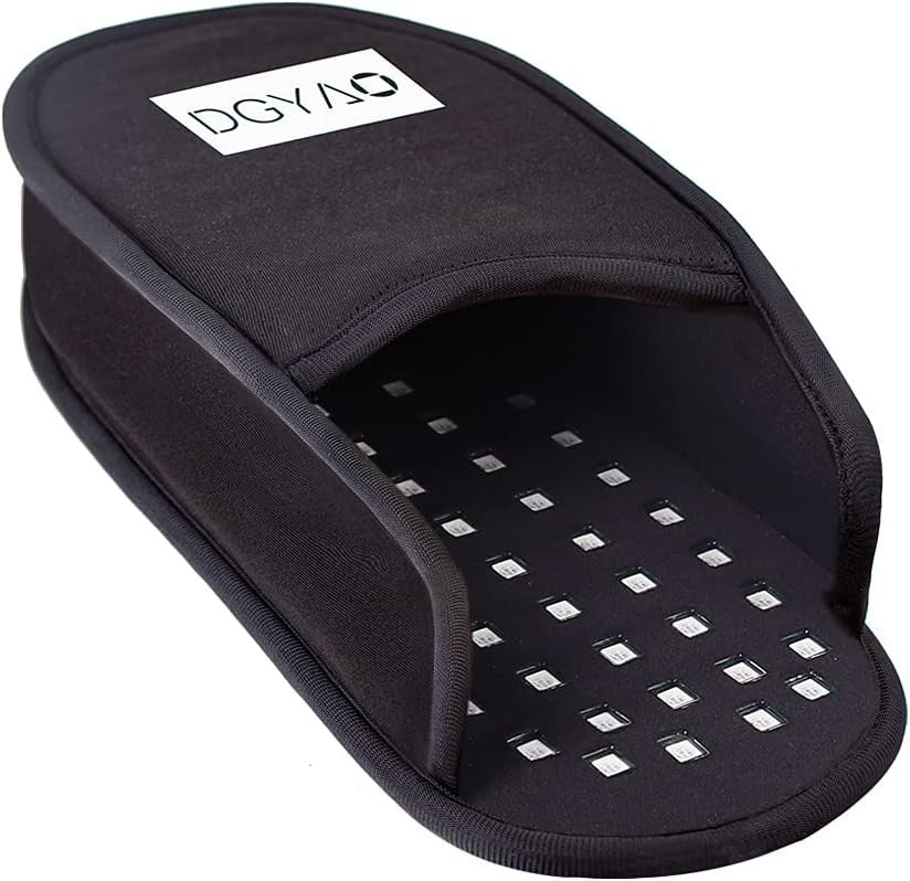 Foot & Toe Massage Slippers with Auto - Off, Heat & Comfort Fit for Home Use - Kwikley