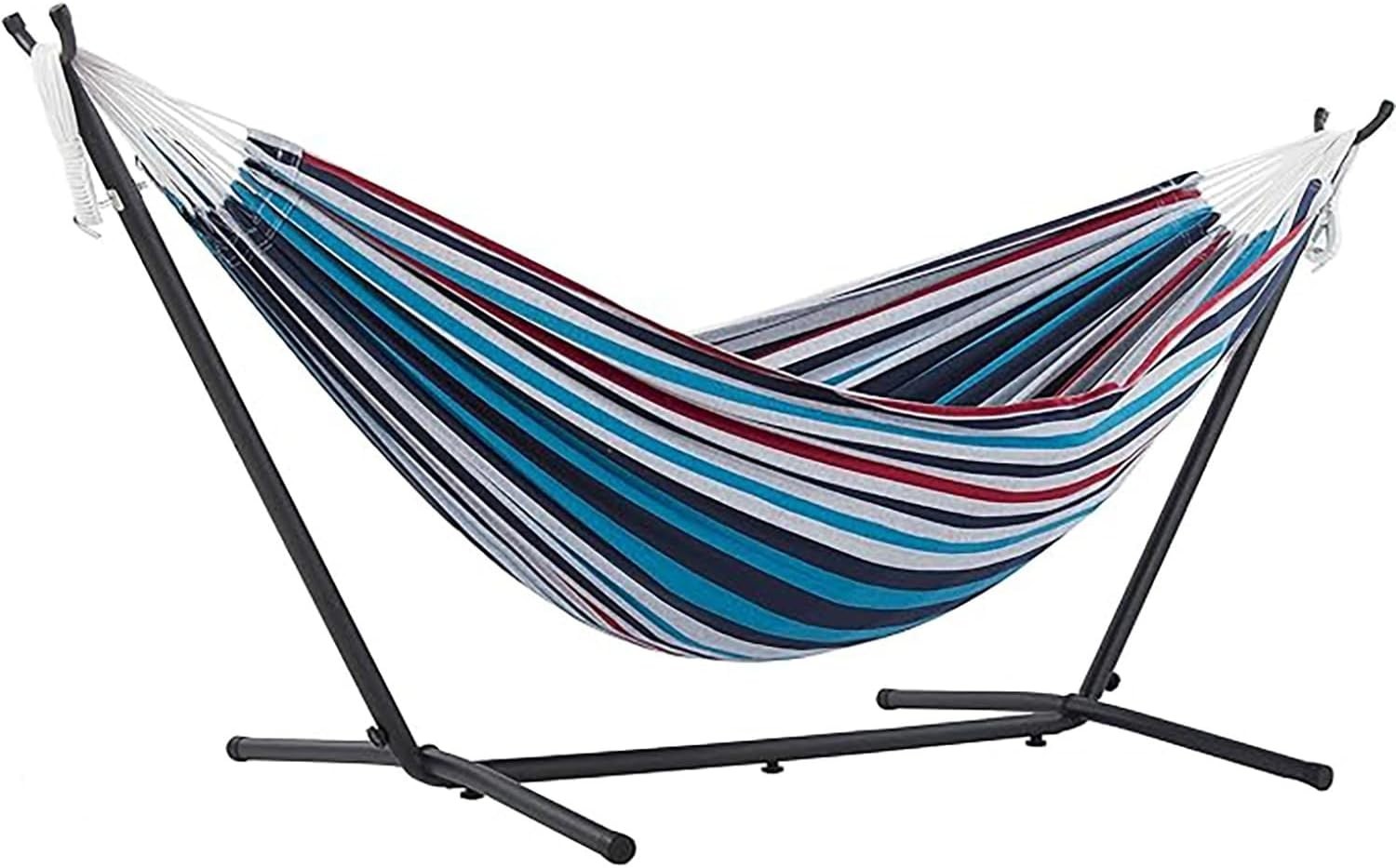 Freestanding Hammock with Stand | 300KG Capacity | Portable Outdoor Bed - Kwikley
