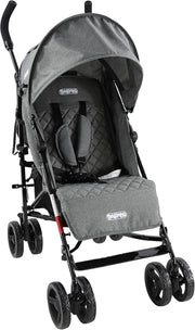 From Birth Pram Pushchair 15kg, Wide Seat, Multi Recline, Raincover - Kwikley