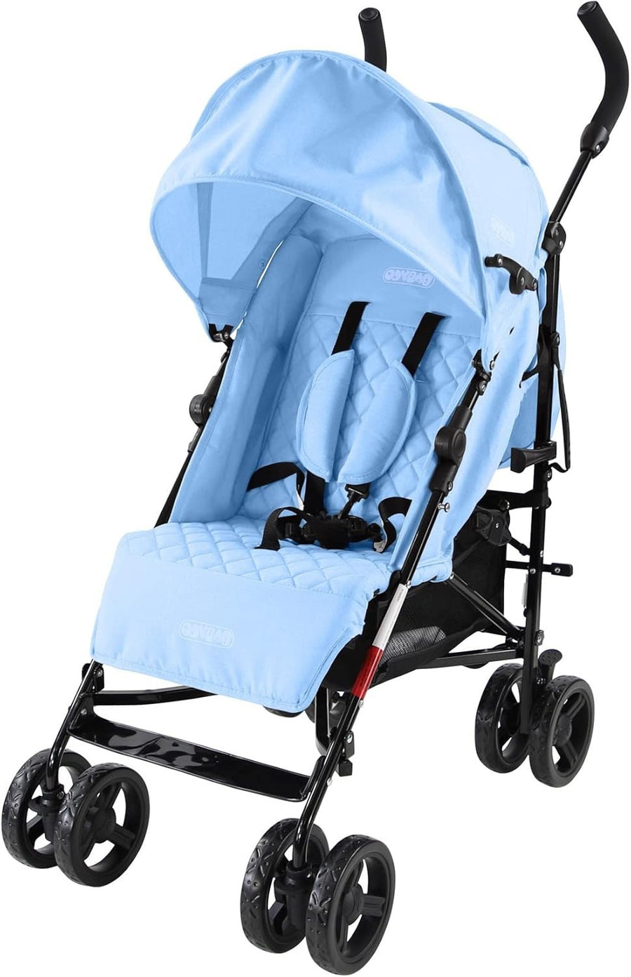 From Birth Pram Pushchair 15kg, Wide Seat, Recline, Raincover - Kwikley