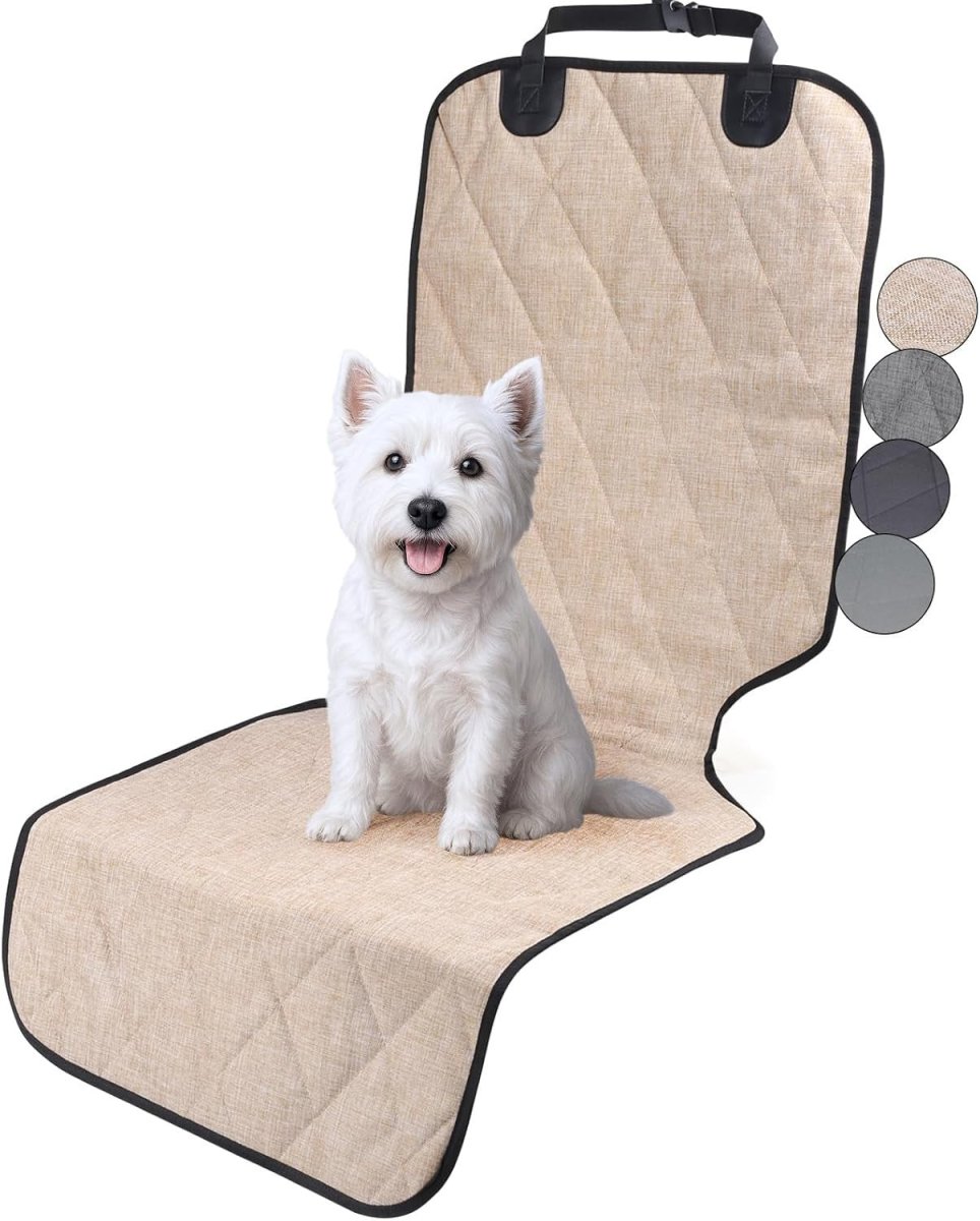 Front Dog Car Seat Cover Bucket Seat Protector Non Slip Waterproof - Kwikley