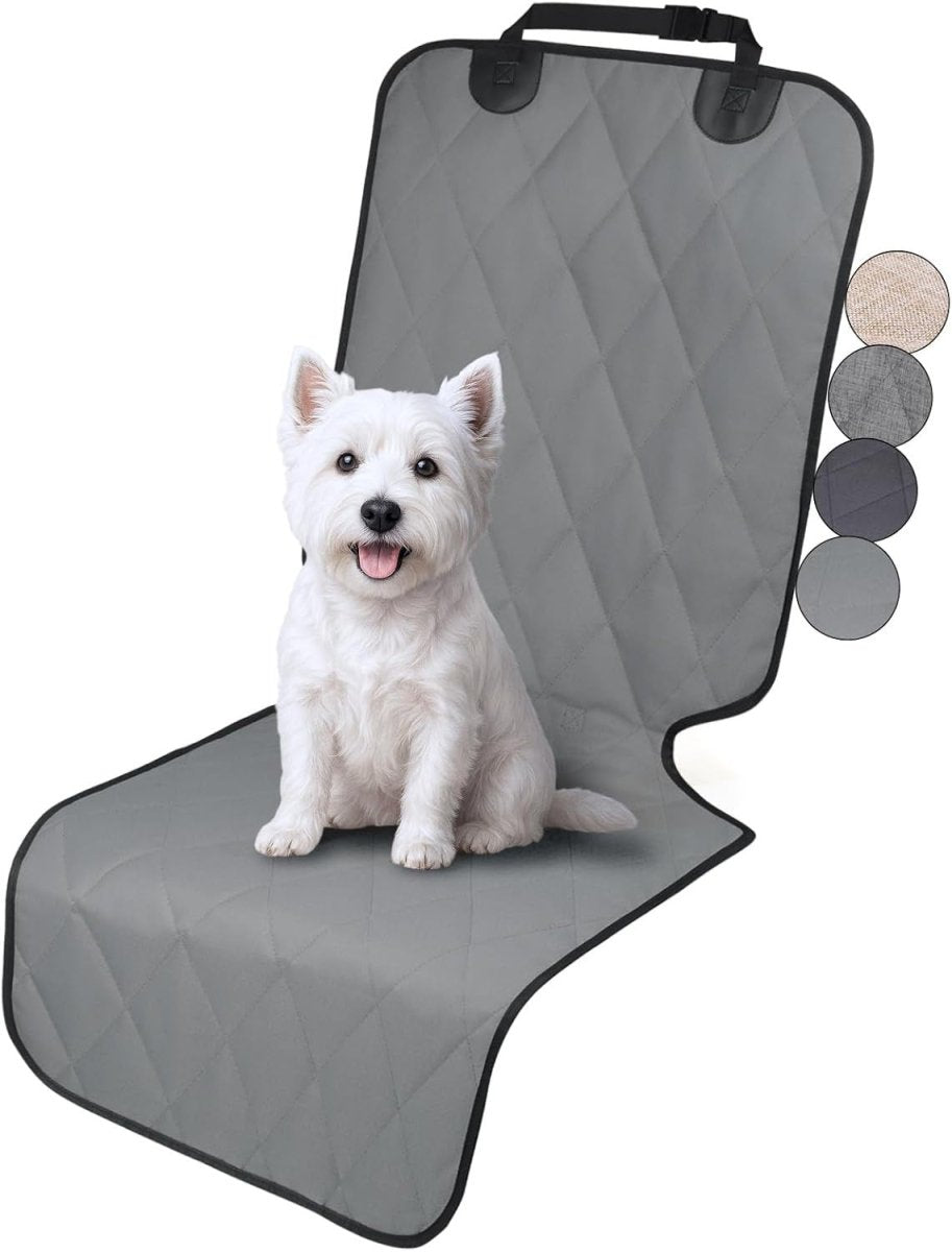 Front Dog Car Seat Cover Waterproof Bucket Seat Protector Non Slip - Kwikley